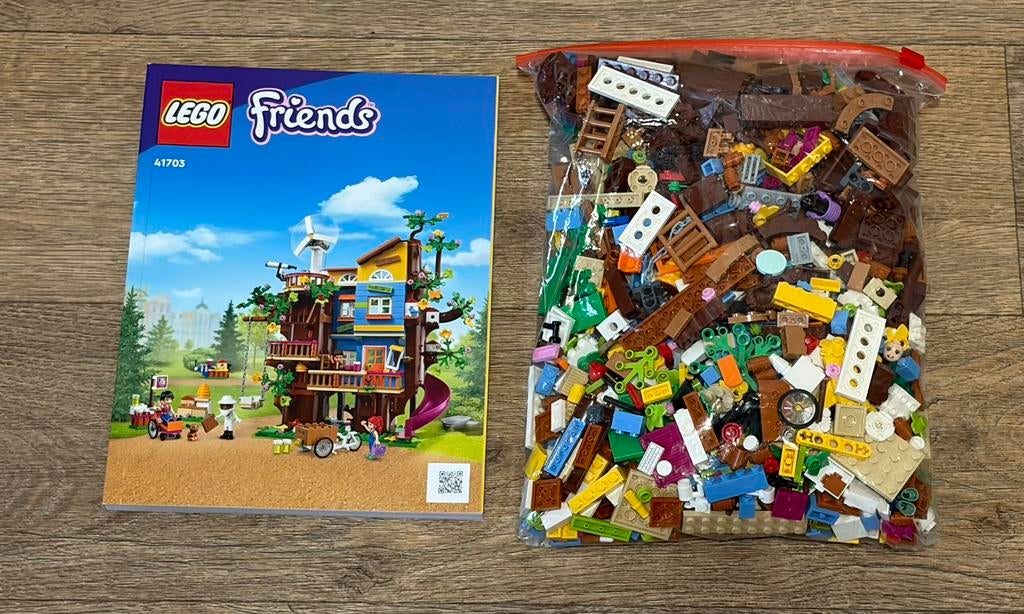 Lego Friends set 41703 Vriendschapsboomhut, Kinderen en Baby's, Speelgoed | Duplo en Lego, Ophalen of Verzenden, Zo goed als nieuw
