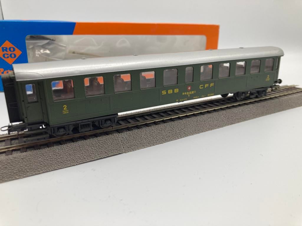 Roco personen rijtuig 44000A, Gelijkstroom, Wagon, Ophalen of Verzenden, Zo goed als nieuw