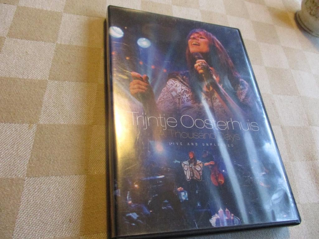 dvd concert muziek Trijntje Oosterhuis A Thousand Days, Alle leeftijden, Ophalen of Verzenden, Zo goed als nieuw, Muziek en Concerten