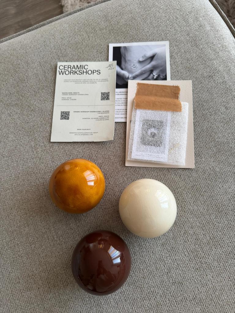 Ceramic Boules Edith Beurskens, Ophalen of Verzenden