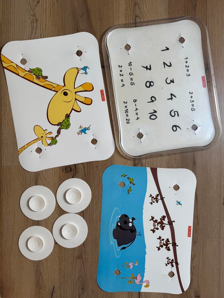 Stokke Table Top Play Learn Eat Tafelblad, Ophalen, Gebruikt, Knutselen