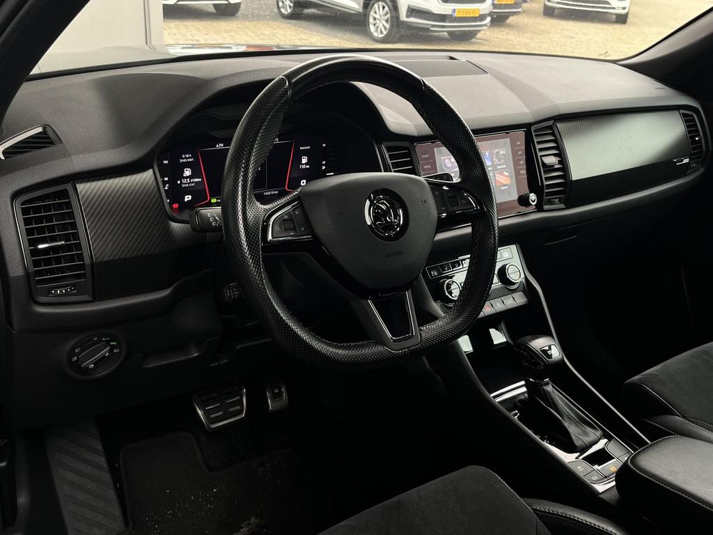 Skoda Kodiaq 1.5 TSI Sportline Business 7-Persoons Canton, S, 4 cilinders, 150 pk, Zwart, Origineel Nederlands