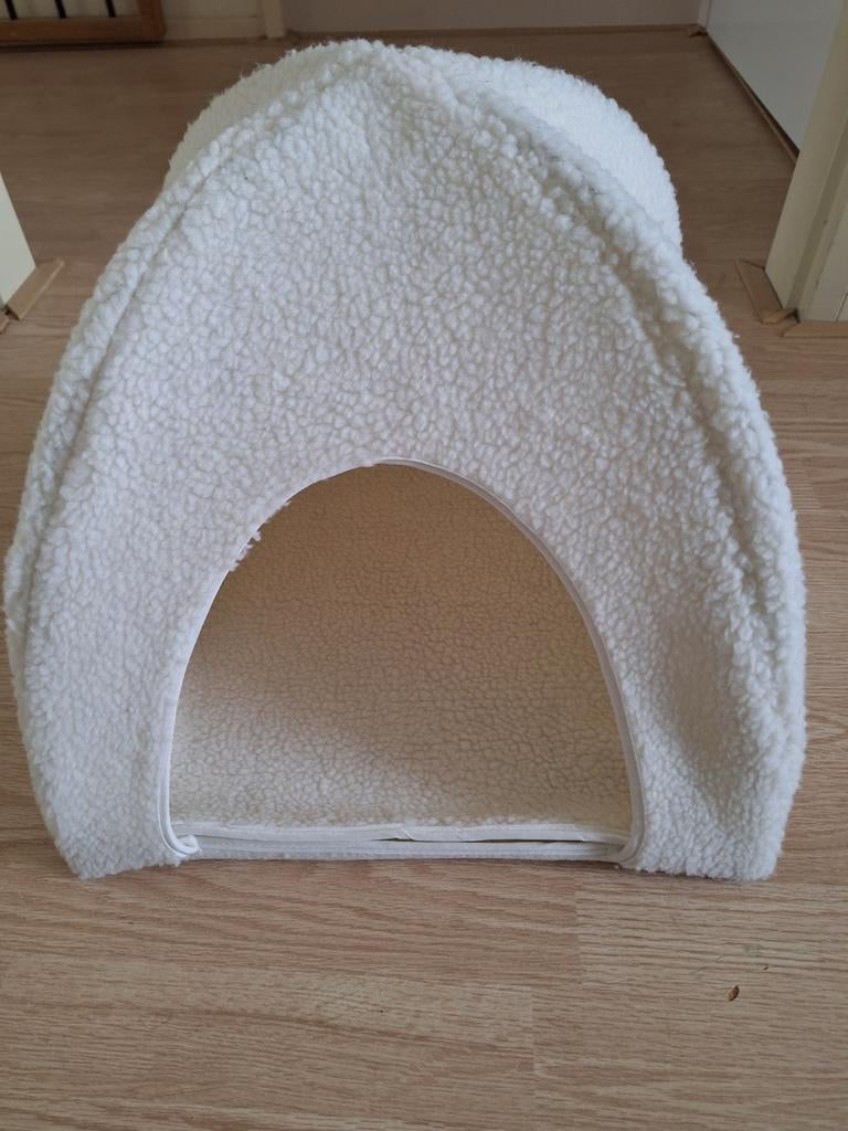 Kattenmand, iglo, Ophalen