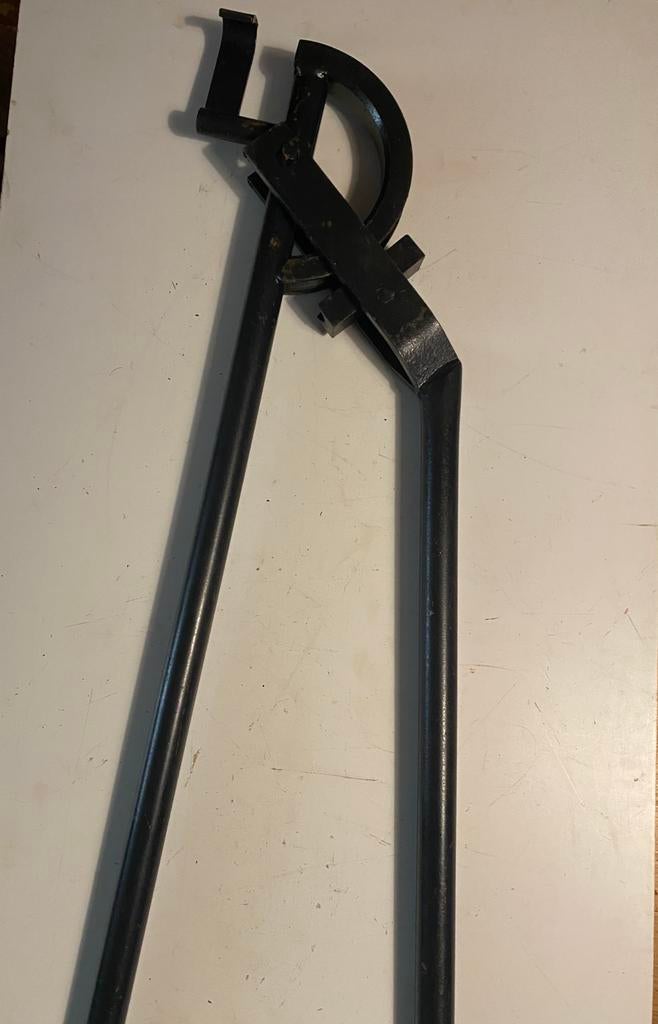 Buigijzer maat 22, Ophalen