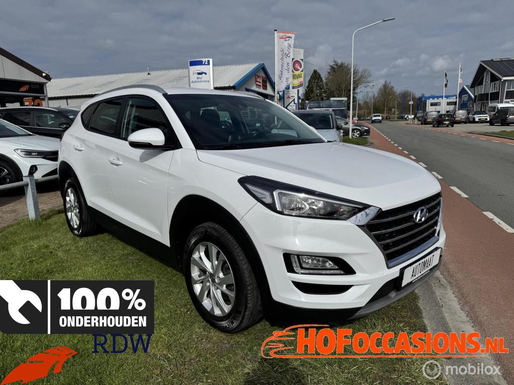 Hyundai Tucson 1.6 T-GDI Premium AUTOMAAT faceliftmodel, Auto's, Stof, Gebruikt, 1591 cc, 4 cilinders