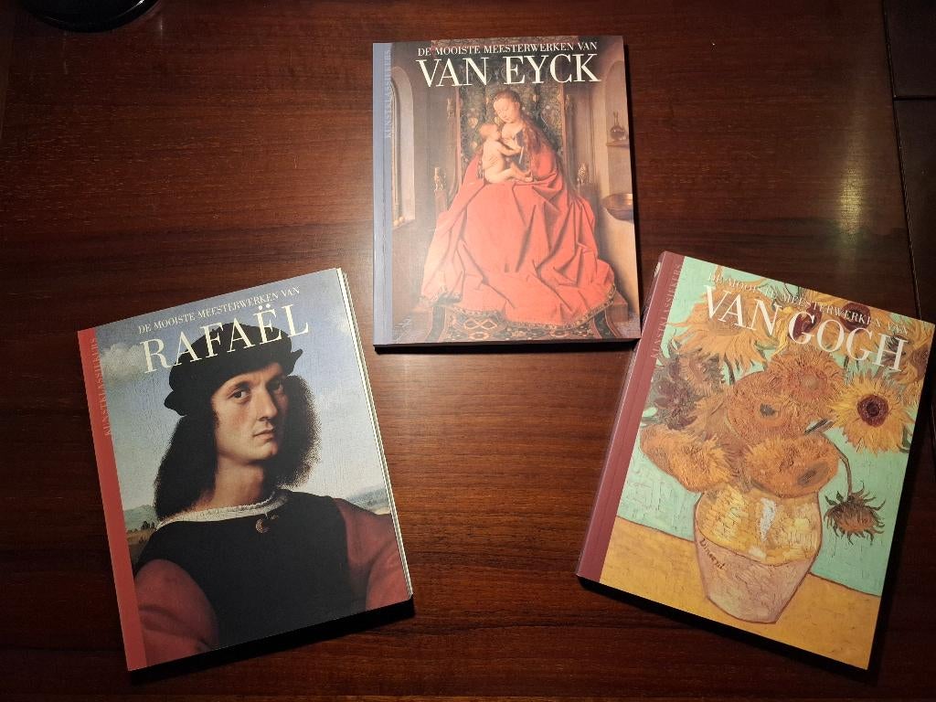 Drie boekjes uit de Kunstbibliotheek Het Laatste Nieuws, Gelezen, Diverse auteurs, Ophalen of Verzenden, Schilder- en Tekenkunst