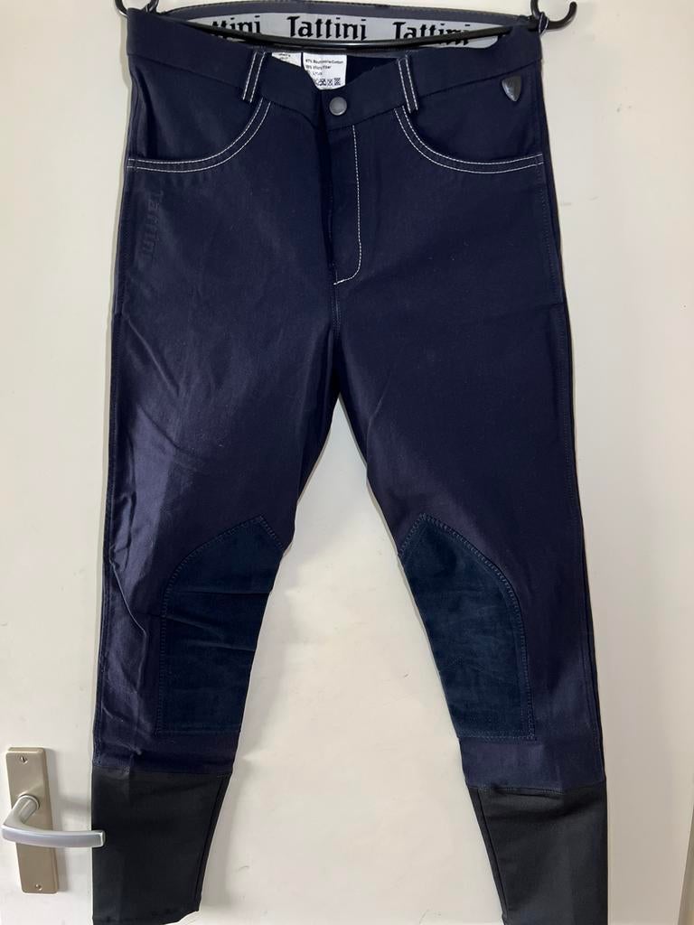Tattini rijbroek nieuwe #paard #animo, Ophalen of Verzenden, Zo goed als nieuw, Blauw, W30 - W32 (confectie 38/40)