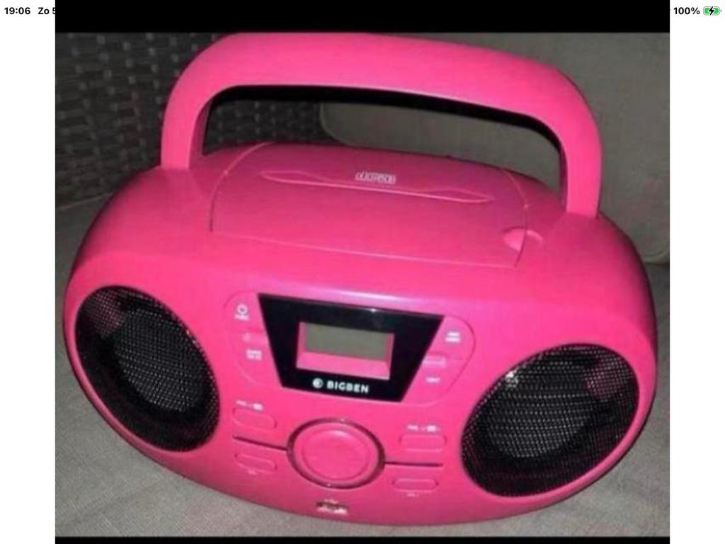 BIGBEN CD/RADIO/DVD speler,USB+verlichting ongebruikt!, Ophalen of Verzenden, Zo goed als nieuw, Overige merken, Draagbaar