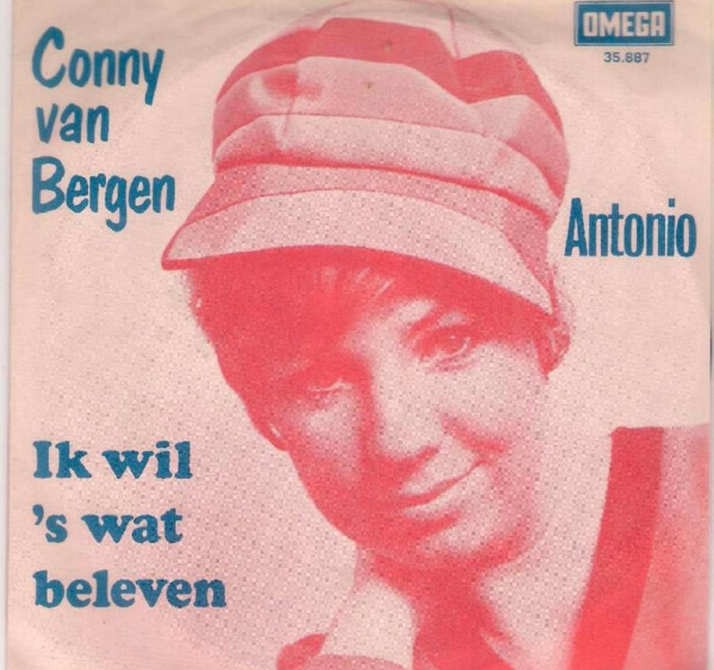 conny van bergen antonio gezocht, Cd's en Dvd's, Vinyl Singles, Ophalen, Zo goed als nieuw, Nederlandstalig