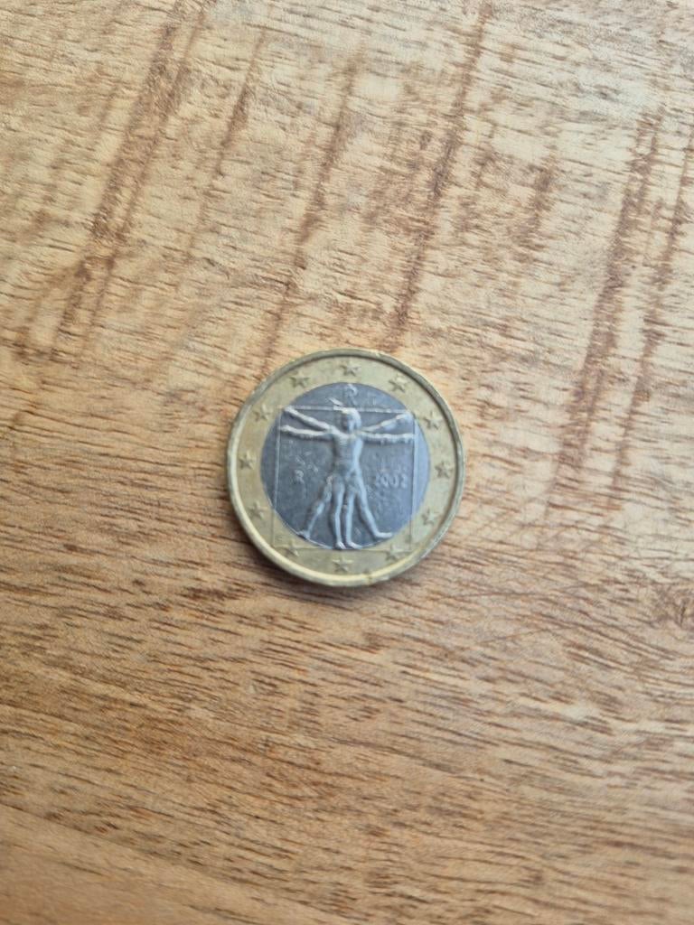 Zeldzame Italiaanse 1 euro munt 2002, Postzegels en Munten, Munten | Europa | Euromunten, Ophalen of Verzenden