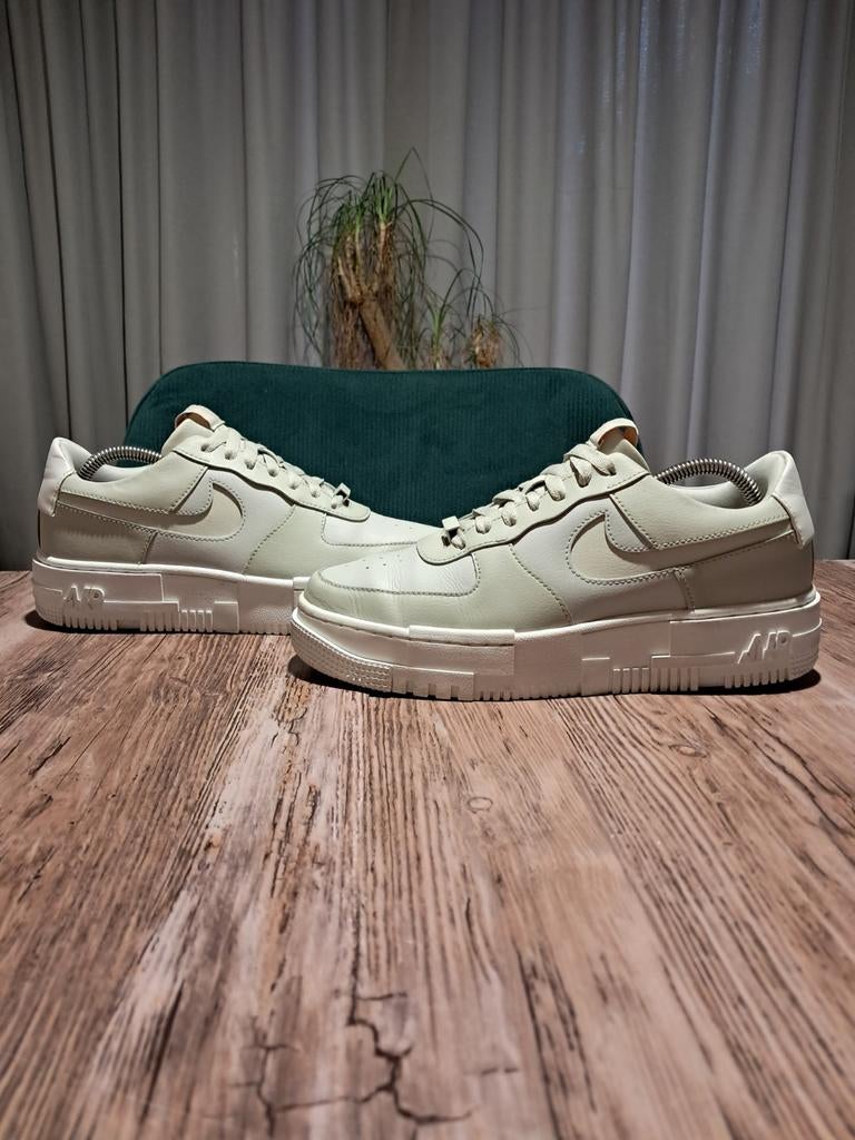 Nike Air Force 1 Pixel Premium 'Light Stone' Size 41, Nike, Ophalen of Verzenden, Grijs, Sneakers of Gympen