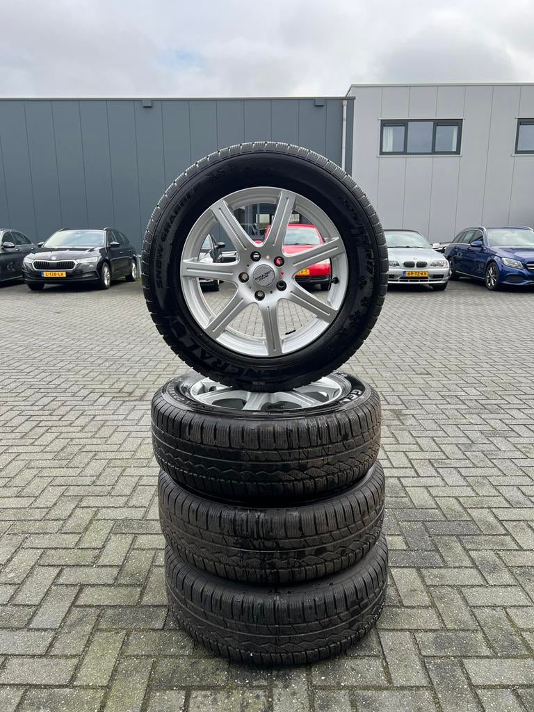 Inter Action SIRIUS 17 Inch Winterset 5x114,3, Auto-onderdelen, Banden en Velgen, Ophalen, Banden en Velgen, 17 inch, Winterbanden