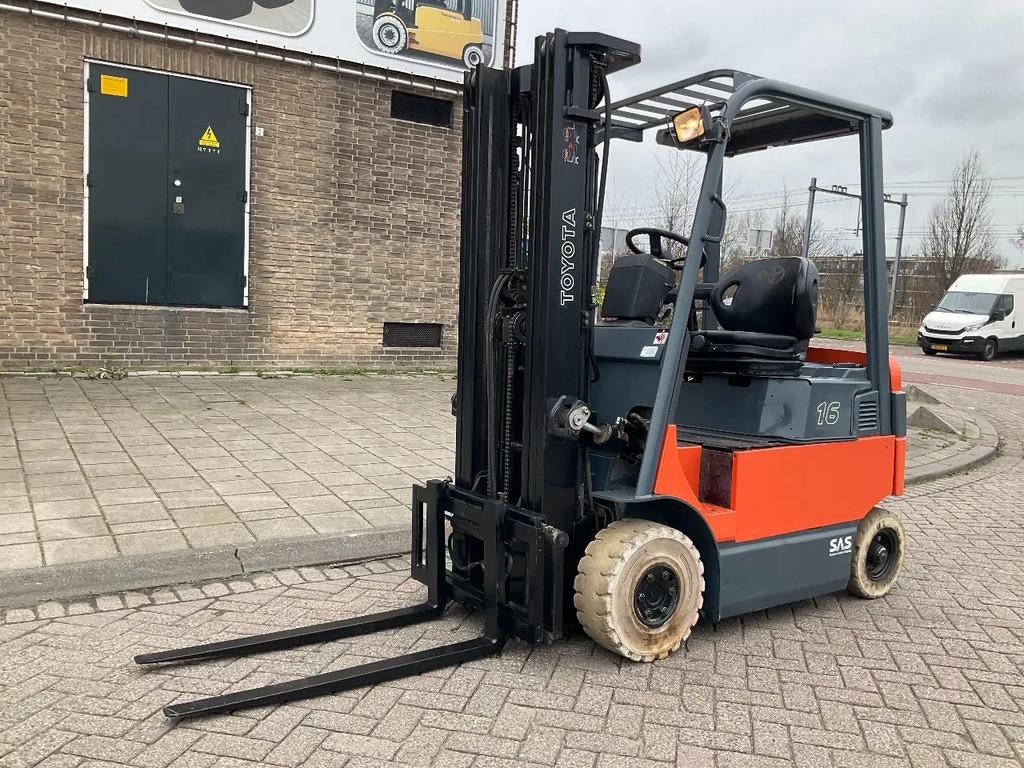 Toyota 7FBMF16 1600KG 5.00METER HEFTRUCK (bj 2004), 1000 tot 2000 kg, Elektrisch, Heftruck, Toyota