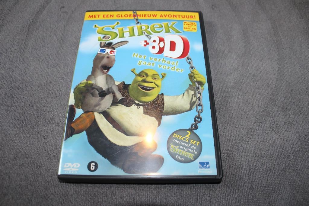 DVD Shrek, Gebruikt, Amerikaans, Overige typen, Ophalen of Verzenden