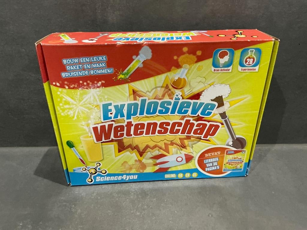 Explosieve Wetenschap – Science4you Experimenteerdoos, Kinderen en Baby's, Speelgoed | Educatief en Creatief, Ophalen of Verzenden