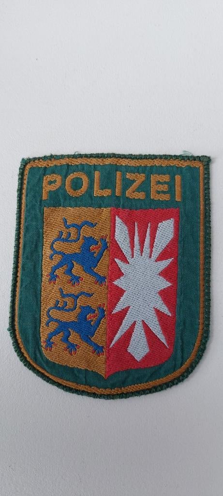 polizei embleem. politie embleem Duitsland, Verzamelen, Ophalen of Verzenden