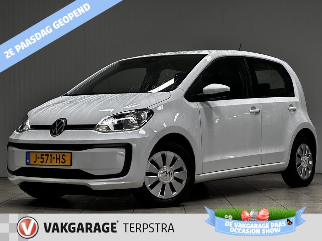 Volkswagen up! 1.0 BMT move up!/ Lane-Assist/ Maps+More/ Air, Voorwielaandrijving, Stof, Gebruikt, Origineel Nederlands