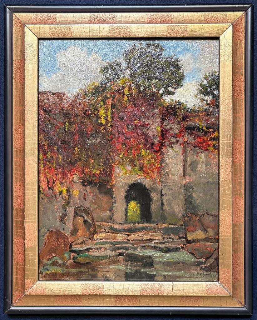 schilderij C. Rol, Antiek en Kunst, Ophalen of Verzenden