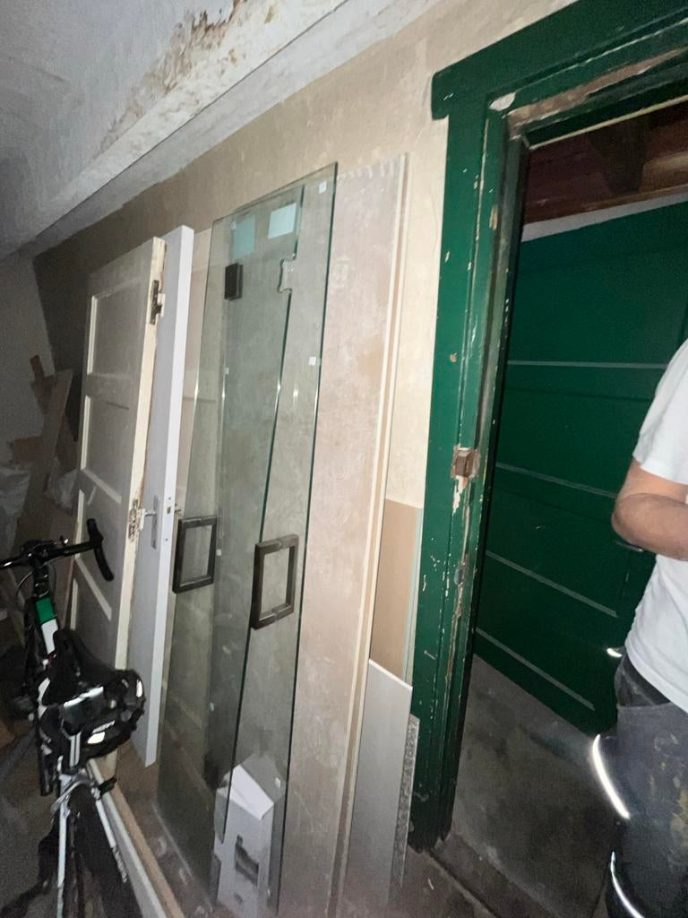 Sealskin Douchedeur Dubbel 80cm - Nieuw in doos!, Doe-het-zelf en Verbouw, Sanitair, Nieuw, Overige typen, Glas, Ophalen