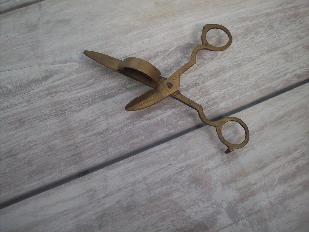 geel koper schaar, Ophalen of Verzenden, Koper