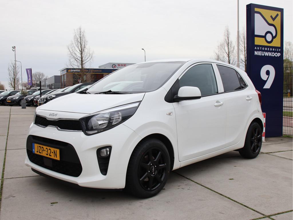 Kia Picanto 1.2 CVVT DynamicPlusLine Stuur- & Stoelvw, Groot, Auto's, 83 pk, Stof, Gebruikt, Euro 6