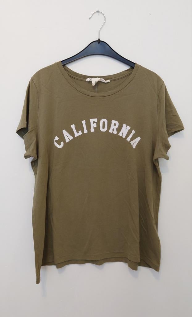 Dames H&M L.O.G.G. T-shirt shirt top maat L groen, Kleding | Dames, T-shirts, H&M, Maat 42/44 (L), Ophalen of Verzenden, Korte mouw