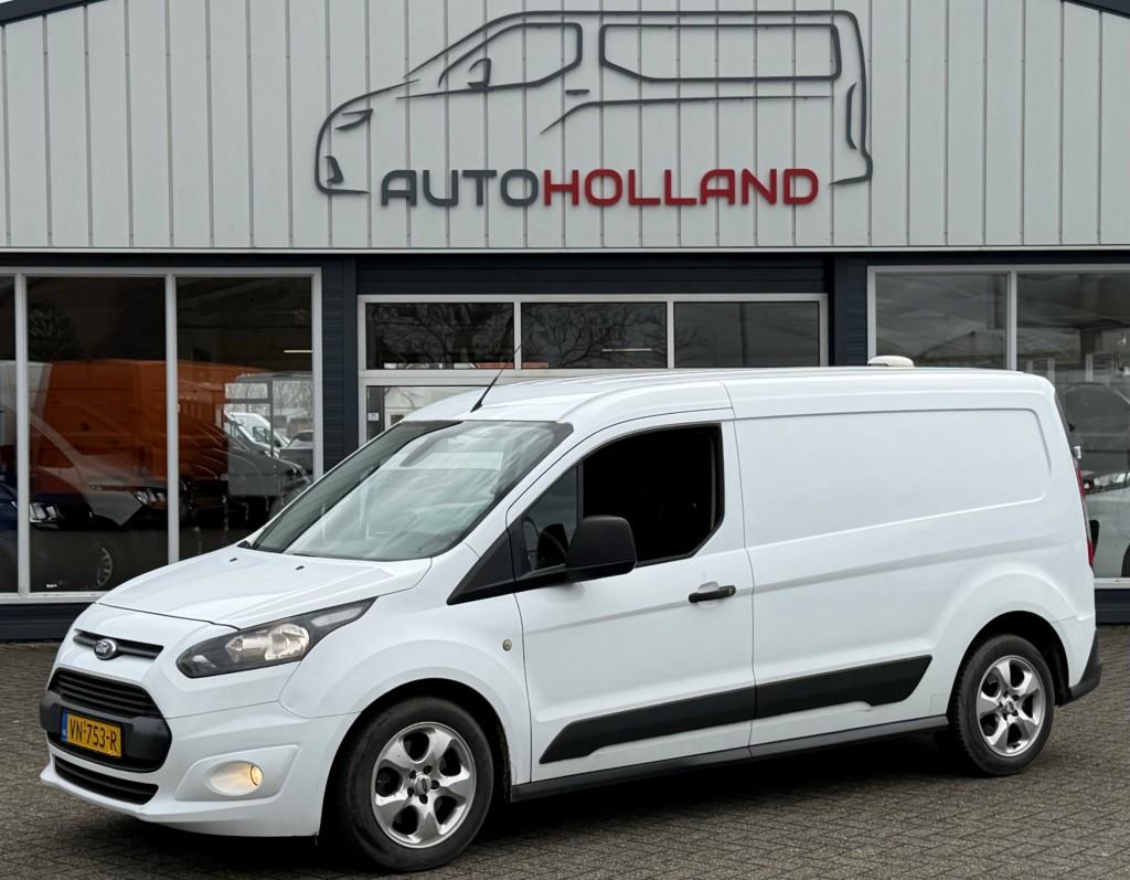 Ford TRANSIT CONNECT 1.6 TDCI 70KW 95PK L2 MAXI 3 ZITS BIJRI, 21 km/l, Parkeersensor, Wit, Origineel Nederlands