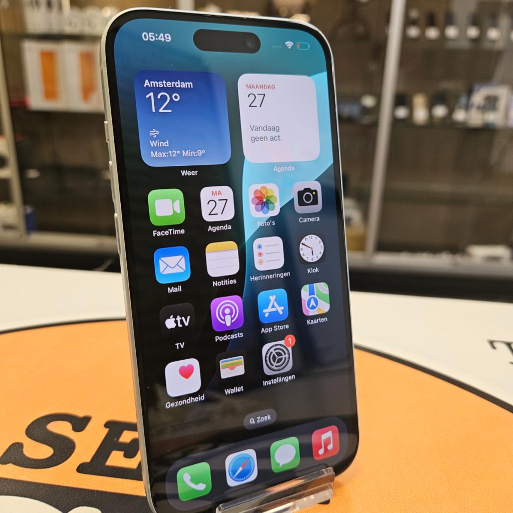 Iphone 15 256GB - Accu 86% - Nieuwstaat, Apple, Zo goed als nieuw, Support@apple.com, One Apple Park Way
Cupertino, CA 95014
United States