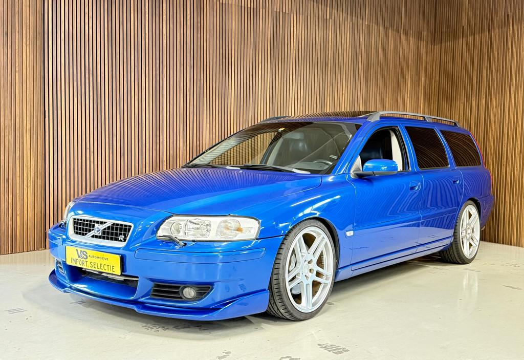 Volvo V70 2.5 R - Sonic Blue, Automaat, Gebruikt, Zwart, Blauw