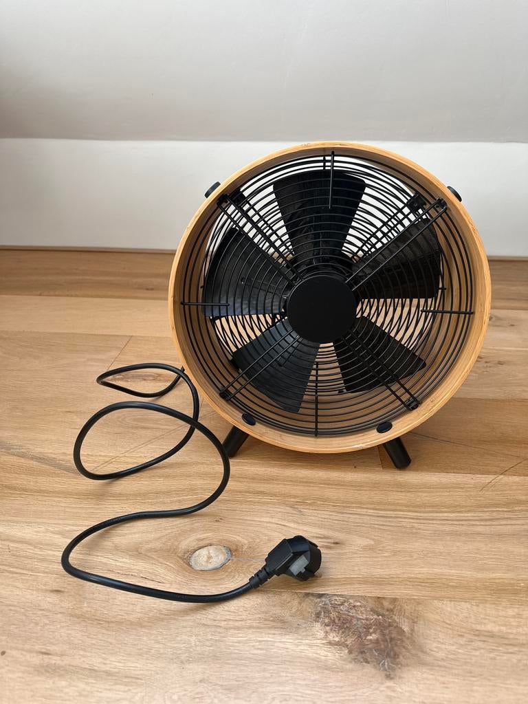Stadler Form Otto ventilator - Bamboe design, Ophalen, Zo goed als nieuw, Vloerventilator