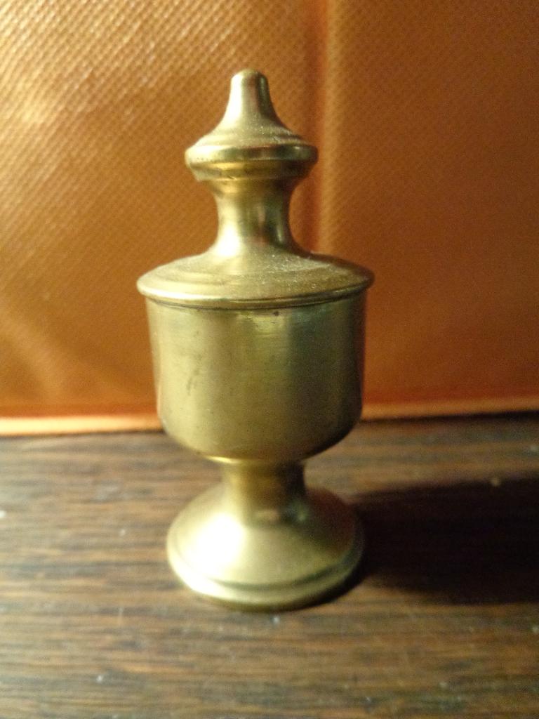 massief koper ornament 7.5 cm hoog, Ophalen of Verzenden, Koper