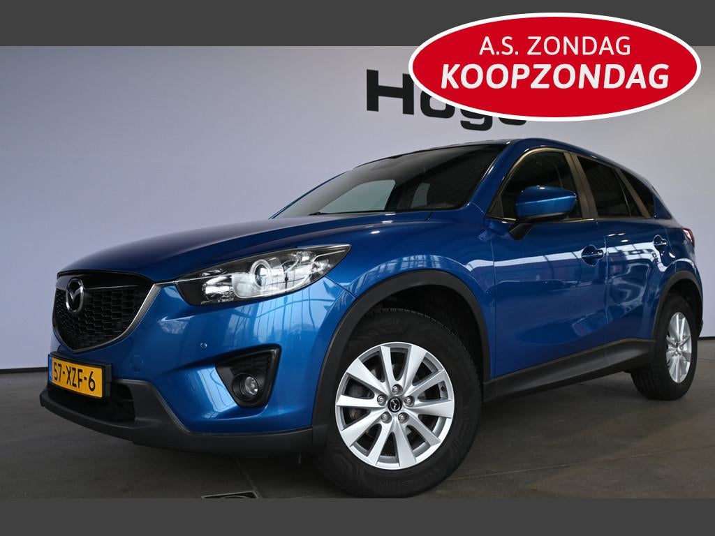 Mazda CX-5 2.0 TS+ 4WD Automaat Clima Navigatie Stoelverwarm, Euro 5, 4 cilinders, Met garantie (alle), Navigatiesysteem