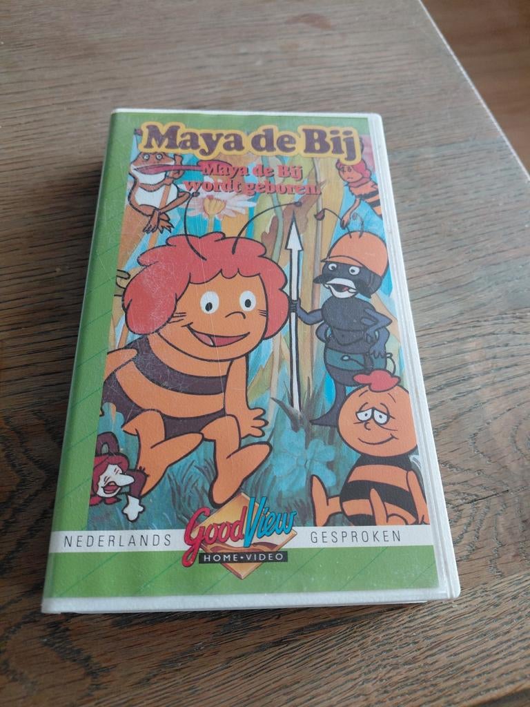 Maya de Bij wordt geboren videoband. Maja., Alle leeftijden, Ophalen of Verzenden, Gebruikt, Tekenfilms en Animatie