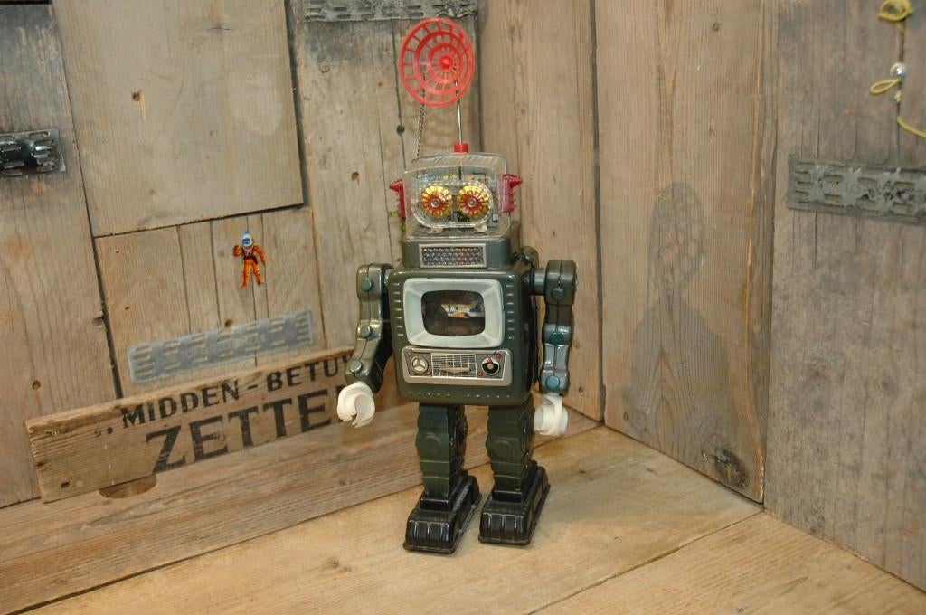 Blikken Robot. Alps - Television Spaceman Japan, Ophalen of Verzenden