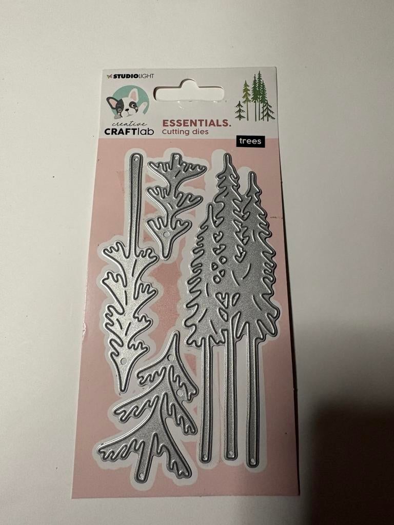 Craftlab snijmal trees 2, Hobby en Vrije tijd, Ophalen of Verzenden, Zo goed als nieuw, Overige thema's, Pons of Mal