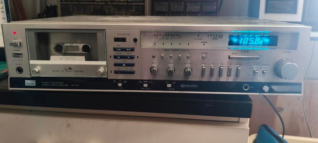 Sansui CR-M7 Stereo Receiver, Ophalen