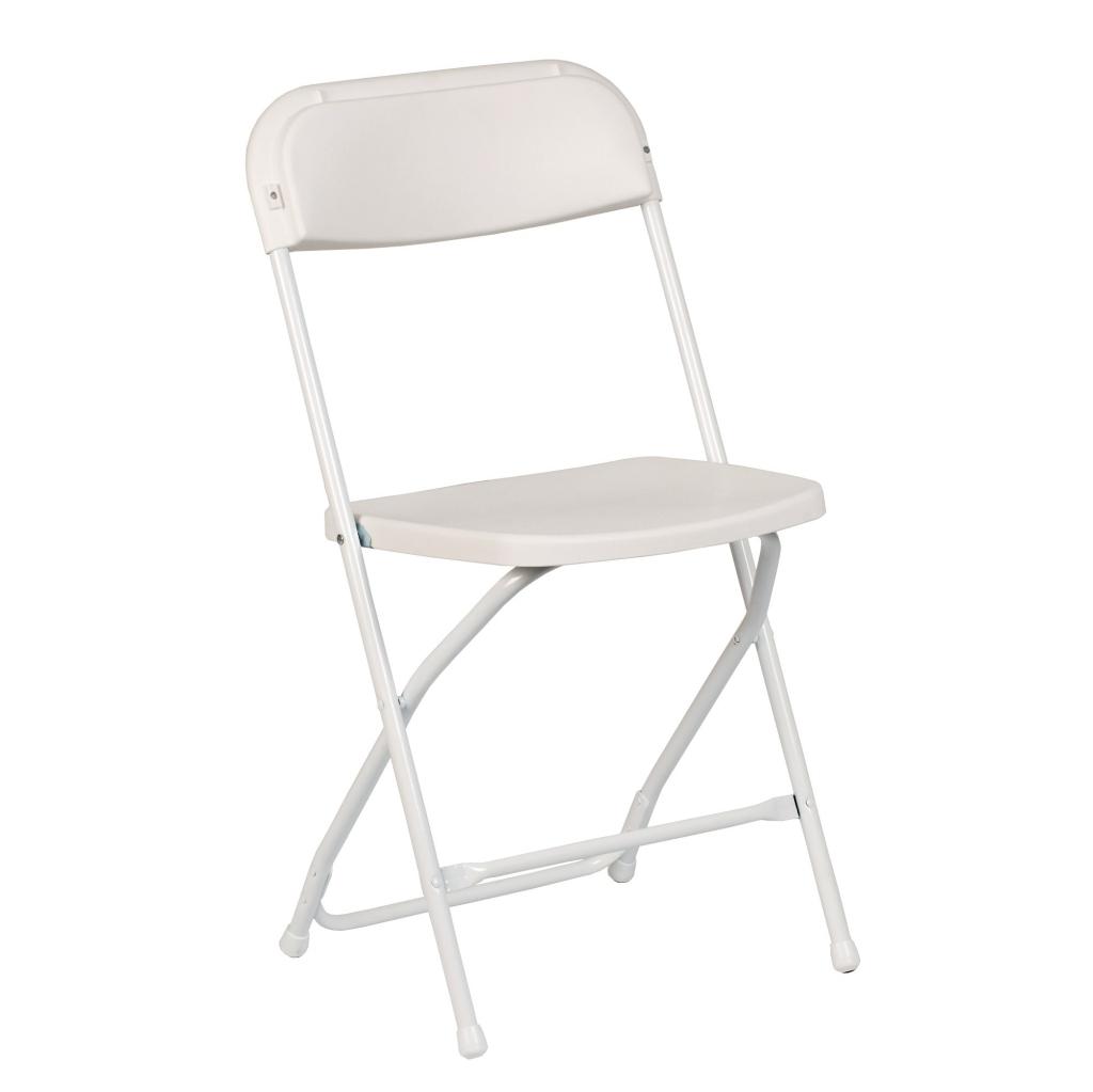 Klapstoel Titan - geheel Wit, Niet ingevuld, Wit, Niet ingevuld, Nieuw