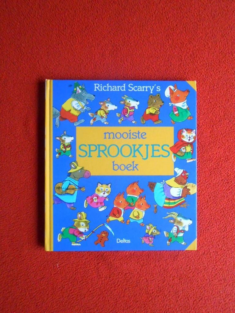 Richard Scarry's mooiste sprookjesboek, Boeken, Ophalen of Verzenden, Zo goed als nieuw, Fictie algemeen