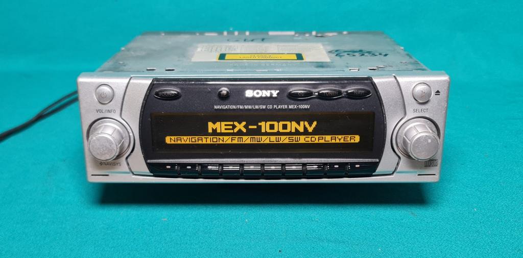 Sony mex-100nv cd receiver navigation, Ophalen of Verzenden