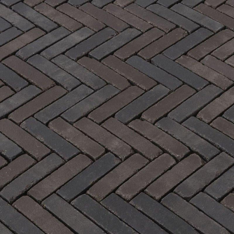 Zwart-Bruine Waaltjes Modena, op voorraad, Ophalen of Verzenden, Nieuw, Keramiek, Terrastegels