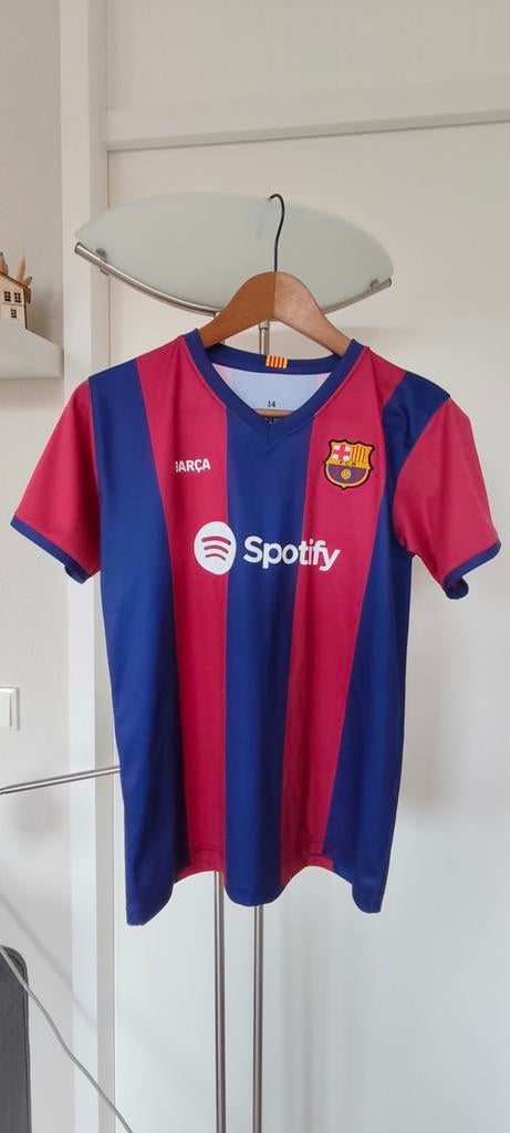 Barcelona t-shirt maat 14, Ophalen of Verzenden, Shirt