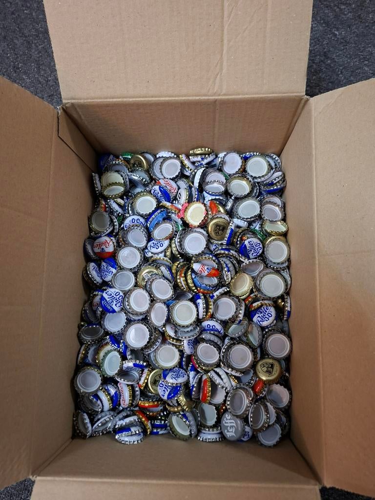 Gratis doppen voor een goed doel., Ophalen