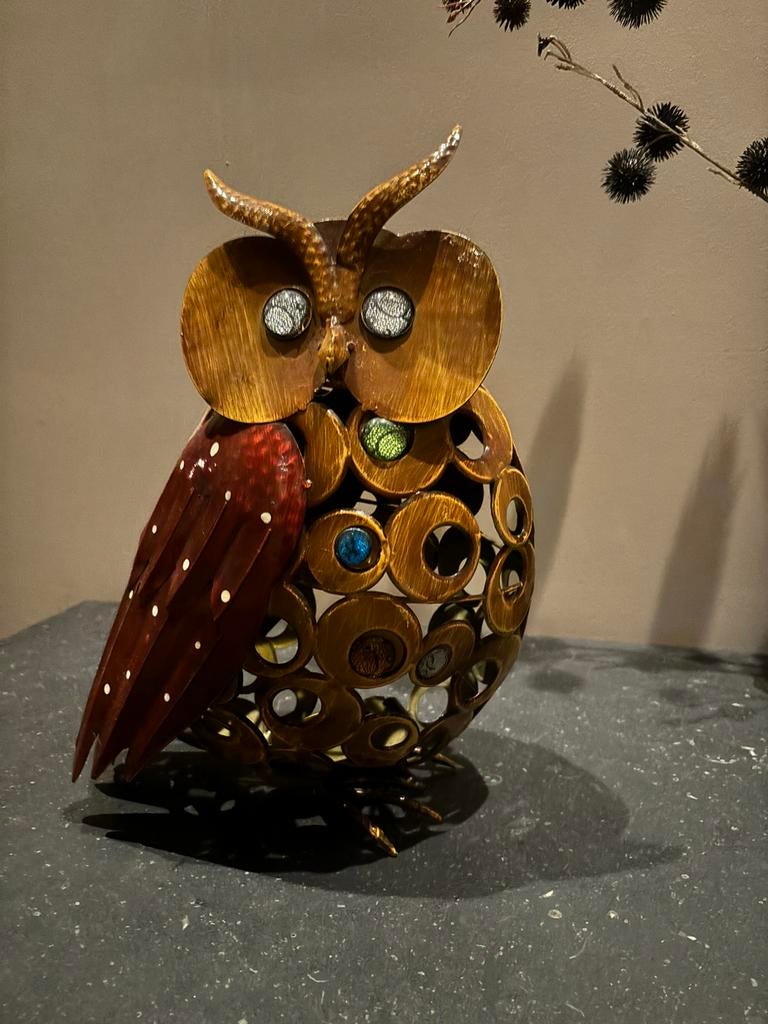 Uil decoratie, Ophalen of Verzenden, Zo goed als nieuw