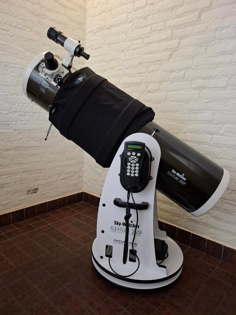 Sky-Watcher Skyliner-250PX FlexTube 25cm SynScan GOTO Dobson, Ophalen, 200 mm of meer, Met statief, Spiegeltelescoop (reflector)