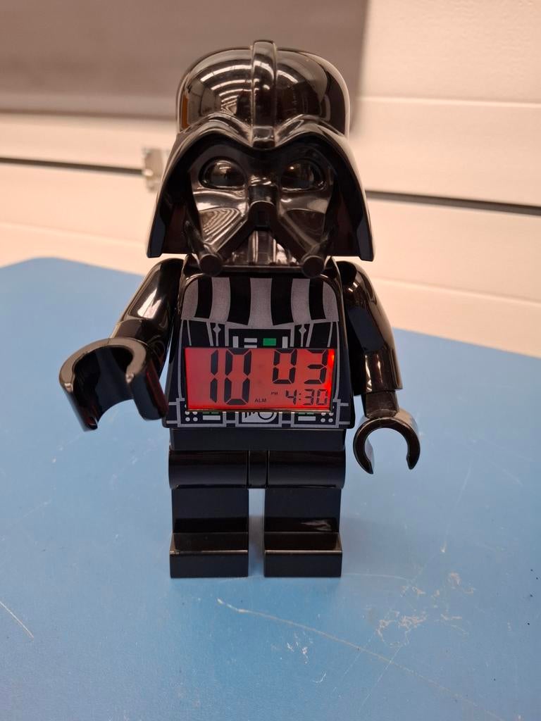 Lego wekker alarmklok Darthvader, Kinderen en Baby's, Speelgoed | Duplo en Lego, Gebruikt, Star Wars, Lego, Overige typen