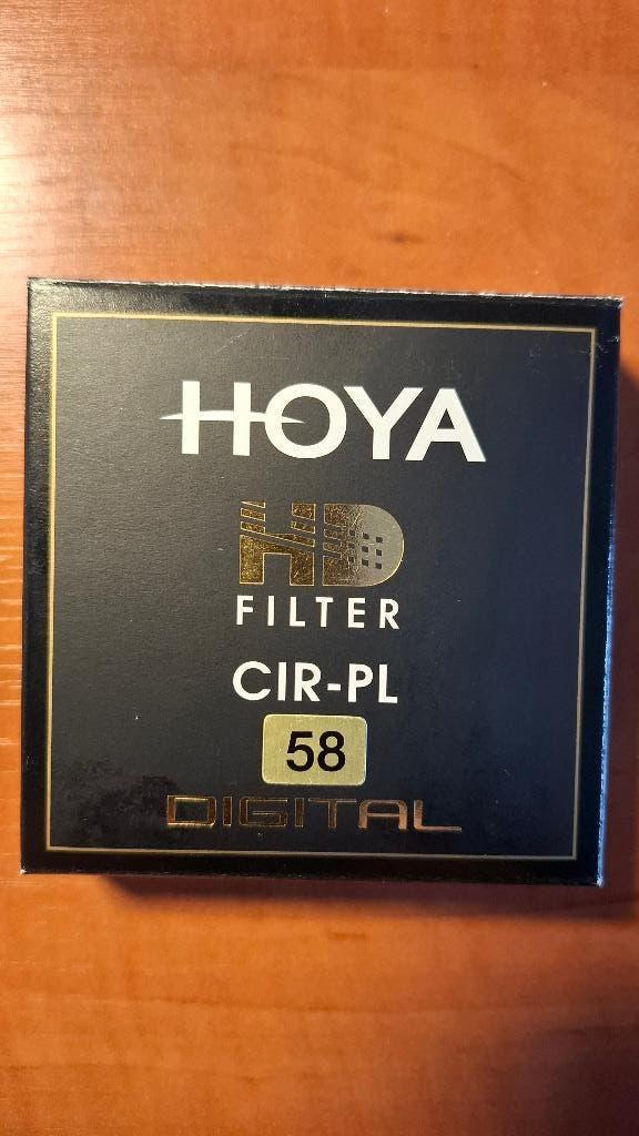 Polarisatiefilter Hoya 58mm, Overige merken, Polarisatiefilter, Ophalen of Verzenden, Zo goed als nieuw