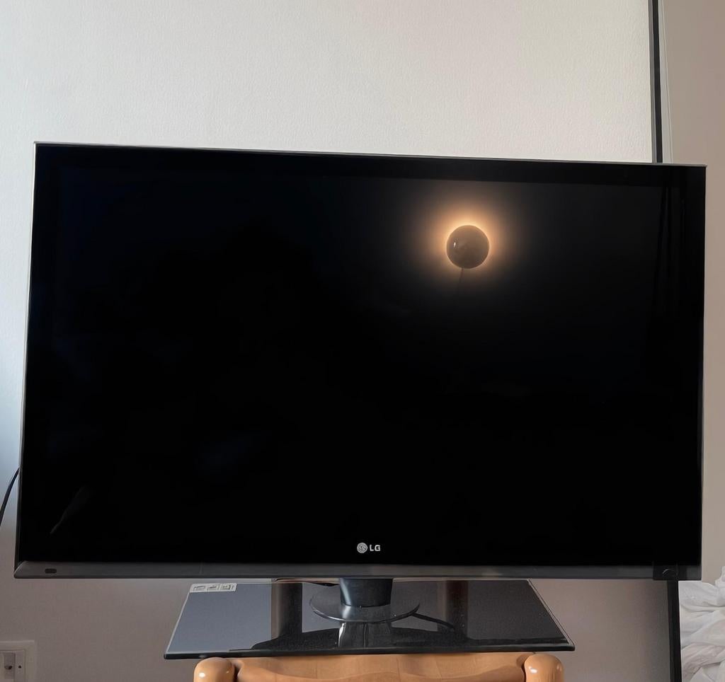 LG 42SL9000 Zwart televisie, Audio, Tv en Foto, Televisies, Ophalen, Gebruikt, LCD, 100 Hz