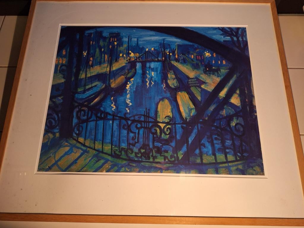 Johan Dijkstra - Koppermaandag Groninger Ploeg - Ingelijst, Ophalen