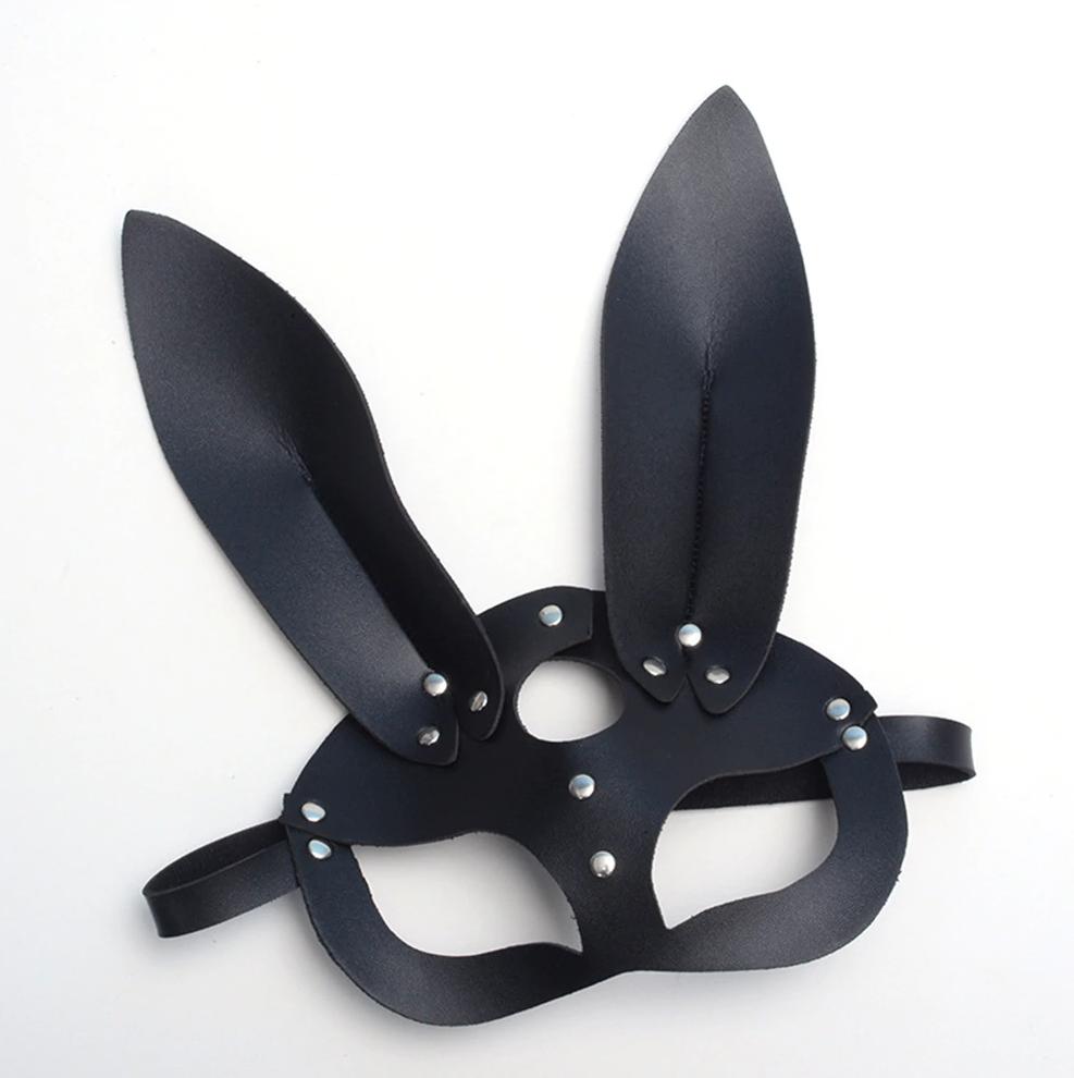 Sexy Zwart Konijnen Oren Dames Masker Bunny Konijn Vrouwen, Verzenden, Nieuw, Feestartikel, Overige