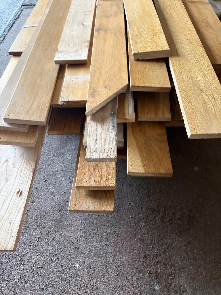 eiken parket vloer delen ( 295 ), Gebruikt, 10 m² of meer, Nb, Nb